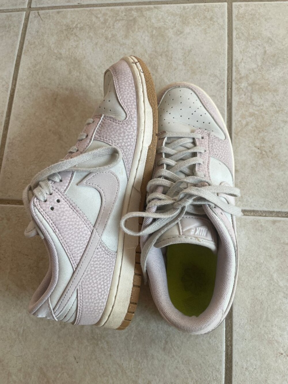 Nike Dunk Low PRM Next Nature Platinum Violet women's gym shoes size 10 FN6345-0